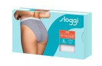 Dámské kalhotky 24/7 100 Tai 3P - WHITE - bílé 0003 - SLOGGI WHITE 40
