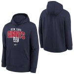 Nike Dětská mikina New York Giants NFL Rewind Shout Out Club Hoodie (YOUTH)