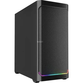 Sharkoon AK4 RGB Strip černá / ATX / 2x USB 3.2 / 1x USB-C / 2x 120mm / bez zdroje (4044951041657)