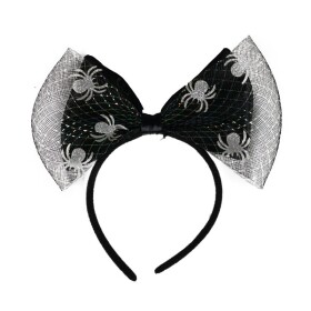 Rappa Čelenka mašle s pavouky halloween