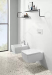 VILLEROY & BOCH - Memento 2.0 Závěsný bidet, s 1 otvorem pro baterii, CeramicPlus, alpská bílá 443300R1