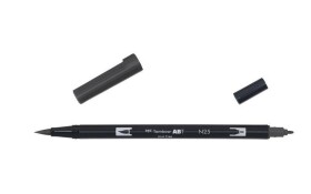 Tombow Oboustranný štětcový fix ABT - lamp black