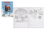 Krtek a zimní radovánky - Omalovánky A4 - Zdeněk Miler