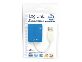 LogiLink UA0136 modrá / USB Hub / 4x USB 2.0 (UA0136)