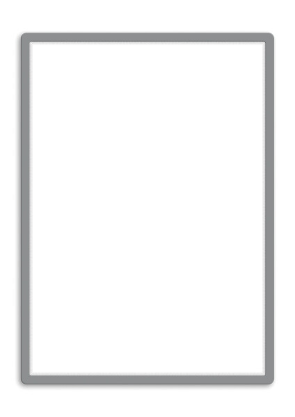 Djois samolepicí rámeček - Magneto, A1, stříbrný, 1 ks