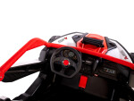 Mamido Elektrické autíčko Buggy Bumper 66 červené | 24V | 4x200W | EVA | LED | 2,4Ghz | ECO kůže