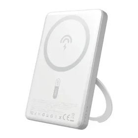 Dudao K28S 5000mAh stříbrná / Powerbanka / USB-C / MagSafe / Stojánek / 20W (188207)