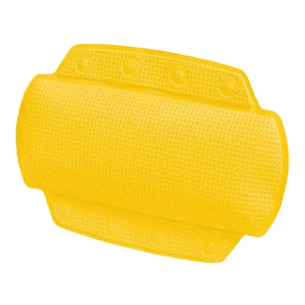 Spirella ALASKA polštář do vany žlutá / PVC / 32 x 23 cm