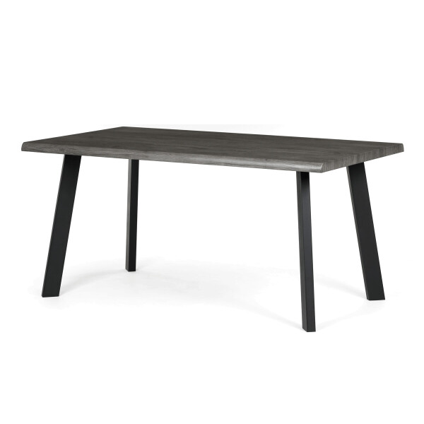 Jídelní stůl 160x90cm, mdf, šedý dub, HT-F4516 GREY