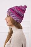 Fleecová čepice Patrycja K254 fuchsiová+růžová UNI