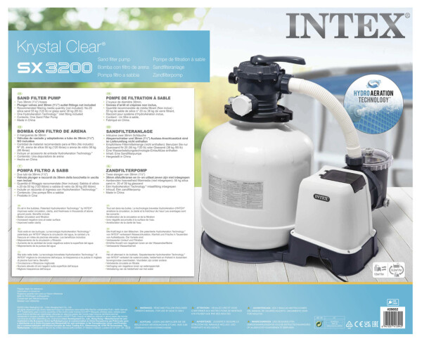 Pískové čerpadlo 11,3m3/hod - Alltoys Intex