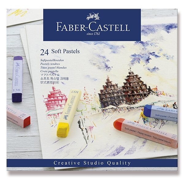 Faber-Castell Soft Pastel sada 24 ks