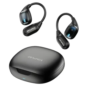 Awei TZ12 černá / Bezdrátová sluchátka / ANC / Bluetooth 5.4 / nabíjecí pouzdro (TZ12)