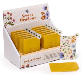 Kapesní zrcátko v pouzdru - Včela