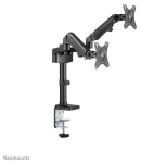 Neomounts TIS DS70-750BL2 černá / Stolní držák pro 2 monitory / 17-27" / VESA 75x75-100x100 / nosnost 7kg (DS70-750BL2)
