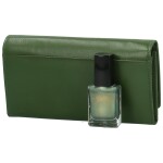 Trendy dámská kožená peněženka Bellugio Tryfon, zelená