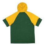 Mitchell & Ness Pánská mikina Green Bay Packers NFL Cut Sleeves Fleece Short Sleeve Hoodie Velikost: S