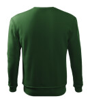 Essential mikina pánská/dětská lahvově zelená 2XL