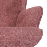 Houpací křeslo, růžová, látka, AK-373 PINK2