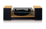 Lenco LS-300 hnědá / Gramofon / 33 45 RPM / BT / RCA / repro (LS-300WOOD)