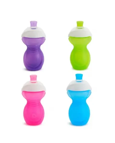 Munchkin - Click Lock hrneček s výklopným brčkem - 296ml / od 6 měsíců (5019090113687)