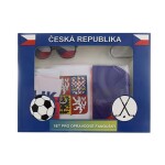 Fandící set Česká republika s kloboukem, Wiky, W040285