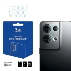 3mk Lens Protection / Sklo na fotoaparát / Oppo Reno 8 Pro / 4 ks / 0,16 mm