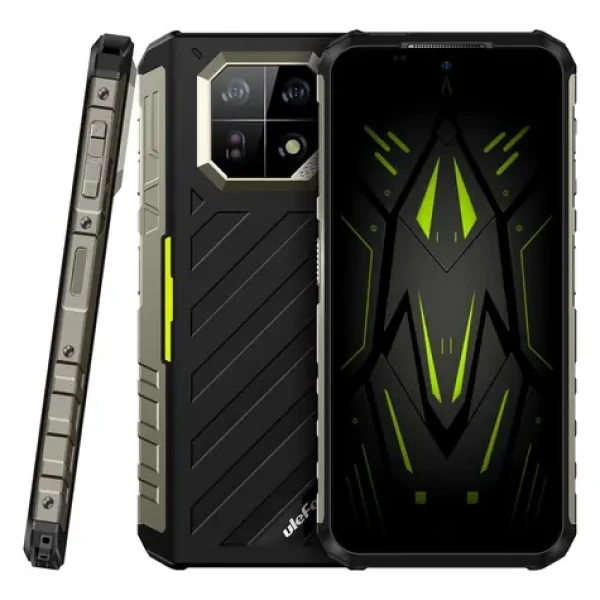Ulefone Armor 22 zelená / Mobilní telefon / 4G / 8GB / 256GB / IP69K (UF-A22-256_NC/GN)