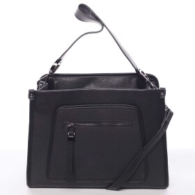Pevná dámská kabelka Karmen, černá