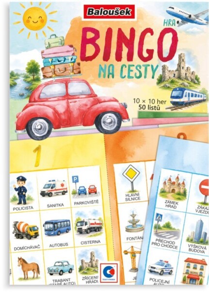 Cestovní hra Bingo A5