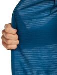 Pánská merino mikina ICEBREAKER Mens 200 Realfleece Descender LS Zip H, Atlantis/Arctic velikost: S