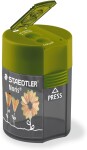 Staedtler Staedtler, 512 004BK, Noris, ořezávátko na 2 tužky se zásobníkem, Květiny, 1 ks