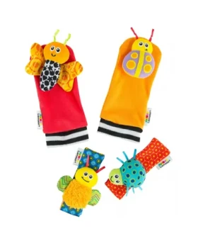 TOMY Europe Lamaze Chrastící ponožky a náramky