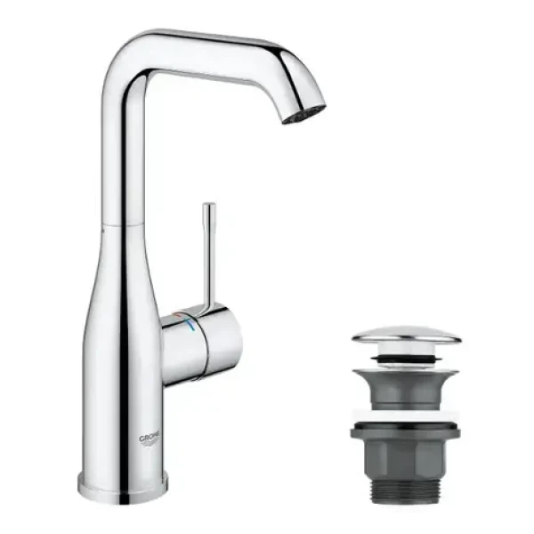 Grohe Essence New - Umyvadlová baterie s výpustí Push-Open chrom (23799001)