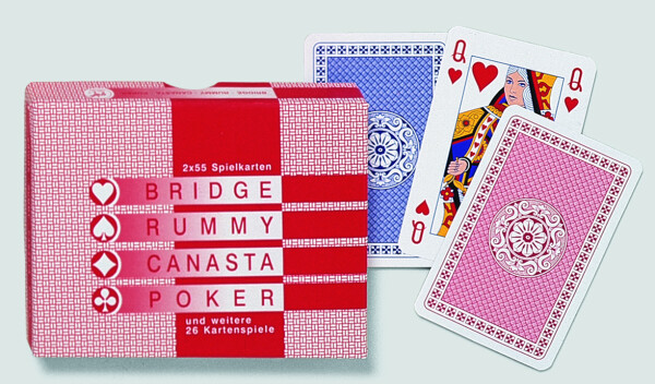 Karty Kanasta - klasický design (canasta, bridge, poker)