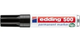 Edding 500 černá / Popisovač permanentní / kulatý hrot (4-500001)