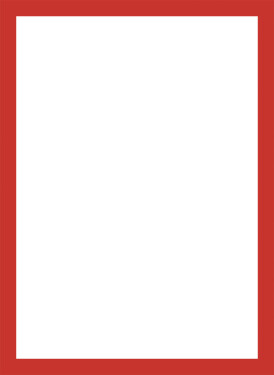 Djois Magneto LEAN, A4, červený, 10 ks