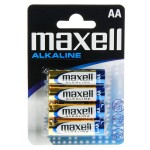 Maxell Alkaline Nenabíjecí baterie AA / 4ks / Blistr (SPMA-06-A-4)