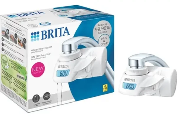 Brita ON TAP PRO V-MF / Filtrační systém na vodovodní baterii / 600 l / digitální odečet litrů (100002130963)