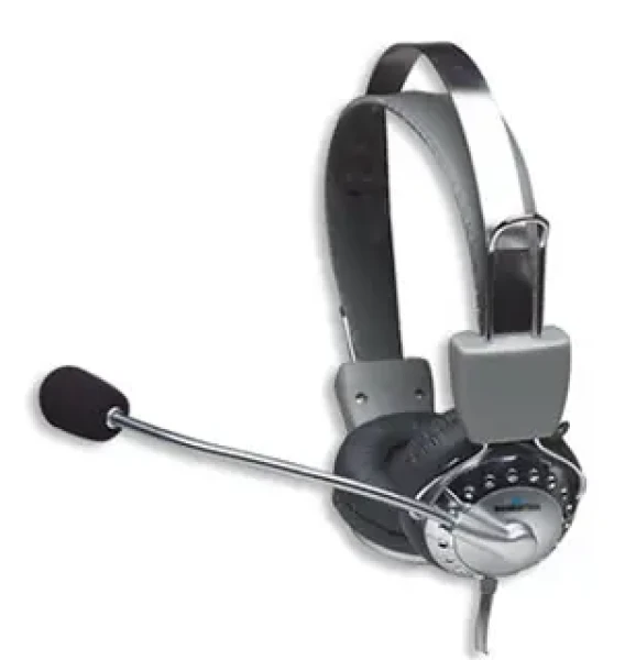 Manhattan Standart stereo headset / černá (175517)