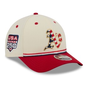 New Era Pánská kšiltovka Oakland Athletics MLB Athletics 2026 4th of July USA 250 9FORTY Snapback