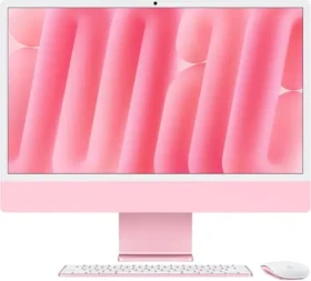 Apple iMac 24 M4 (2024) růžová / 24" 4.5K / Apple M4 / 16GB / 256GB SSD / Apple 10-Core / macOS (MWV43CZ/A)