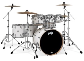 PDP Concept Maple 7 Piece Pearlescent White Laquer