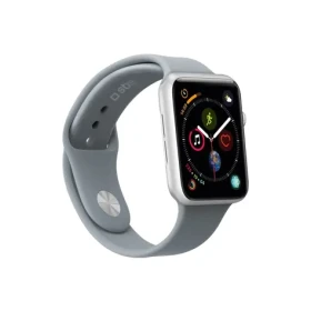 SBS řemínek pro Apple Watch 44 mm velikost (M - L) šedá (TEBANDWATCH44MG)
