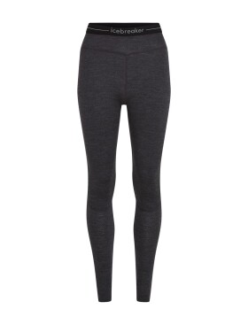 Dámské merino spodky ICEBREAKER Wmns ZoneKnit 260 Leggings, Jet Heather velikost: M