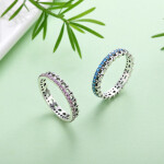 ELENYS Royal Fashion prsten Korunka Blue Velikost: 7 (EU: 54-56)