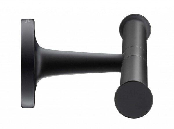 DURAVIT - Starck T Držák toaletního papíru dvojitý, černá mat 0099384600