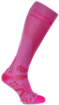 Kompresní podkolenky Compressport FULL SOCKS V2.1 - růžové Velikost: EU 45-47 / 30-38 cm obvod lýtka