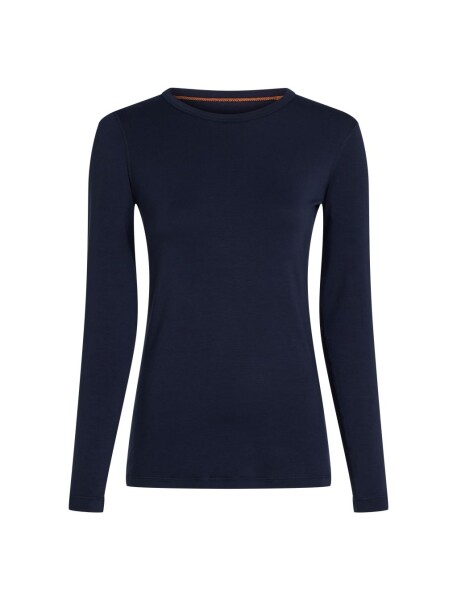 ICEBREAKER Wmns Mer Core Midweight LS Crewe, Midnight Navy (vzorek) velikost: S
