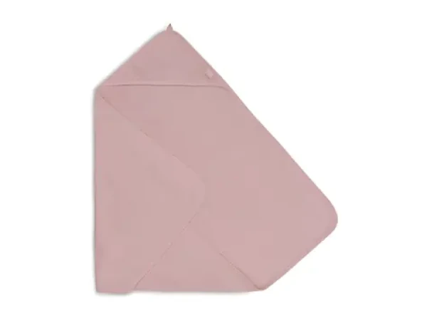 Jollein Wild Rose / Osuška s kapucí froté / 75x75 cm / 100% bavlna / od narození do 3 let (534-514-67113)